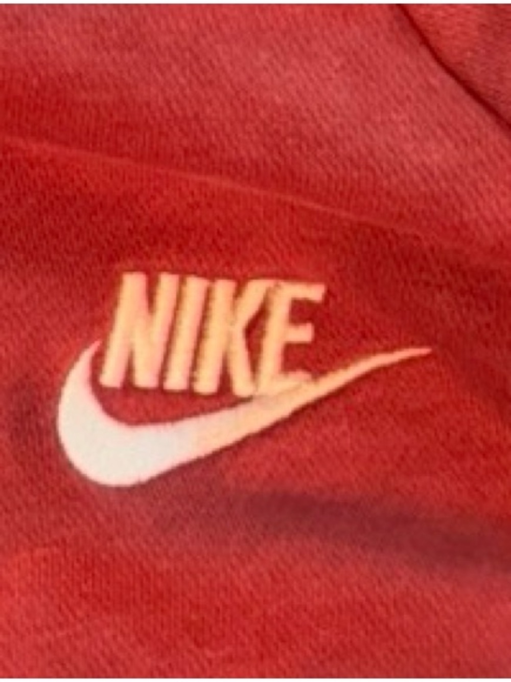 Nike Maroon Pullover Sweatshirt with White Logo Tag - Picture 3 of 5